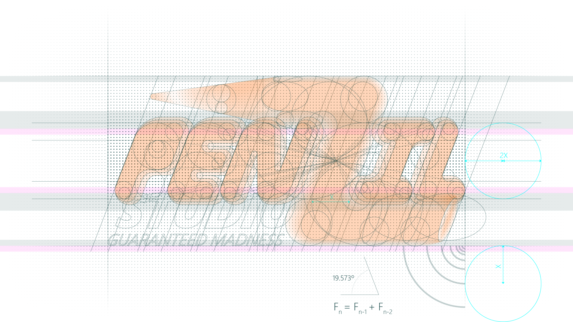 blue print of PENZIL logo